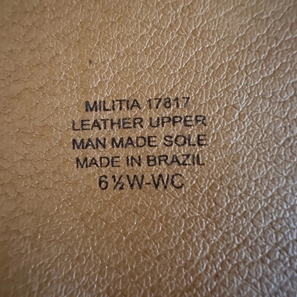 MATISSE Anthropologie 6.5 WIDE CALF Leather Militia Tall Riding Boot Distressed - Picture 15 of 16